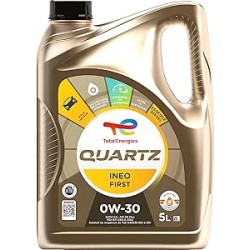 TotalEnergies Quartz Ineo First 0W-30, Huile moteur essence et Diesel, 5 litres