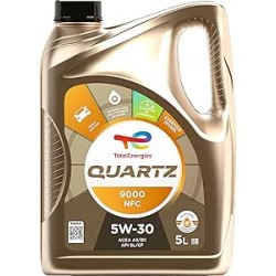 TotalEnergies Quartz 9000 NFC 5W-30, Huile moteur essence et Diesel, 5 litres