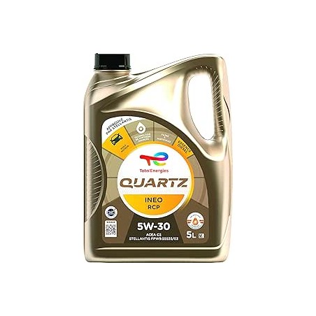 TotalEnergies Quartz Ineo RCP 5W-30, Huile moteur essence et Diesel, 5 litres