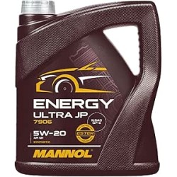 MANNOL Huile moteur Energy 5W-20 Huile synthétique Huile ACEA C5 API SN Ultra JP 4 L