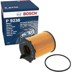 Bosch P9238 Filtre à Huile Automobile - Sépare la Suie et les Particules Métalliques de l'Huile Moteur, Lubrification Fiable du 
