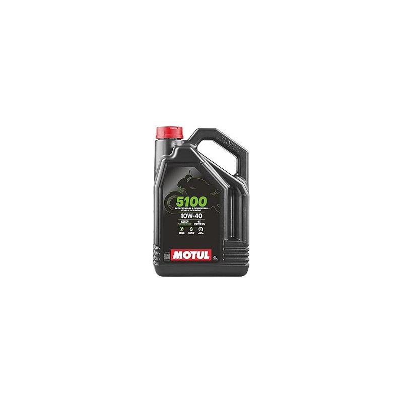 Motul Motorbike Oil 5100 4T 10W40 4L Noir