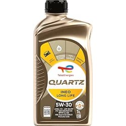 TotalEnergies Quartz Ineo Long Life 5W-30, Huile moteur essence et Diesel, 1 litre