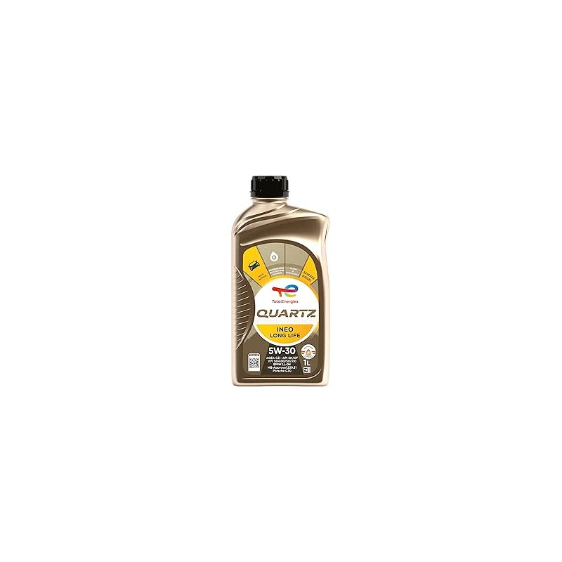 TotalEnergies Quartz Ineo Long Life 5W-30, Huile moteur essence et Diesel, 1 litre