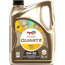 TotalEnergies Quartz Ineo MC3 5W-30, Huile moteur essence et Diesel, 5 litres
