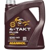 MANNOL 4 Temps Plus 7202 JASO MA/MA2 4L SAE 10W40