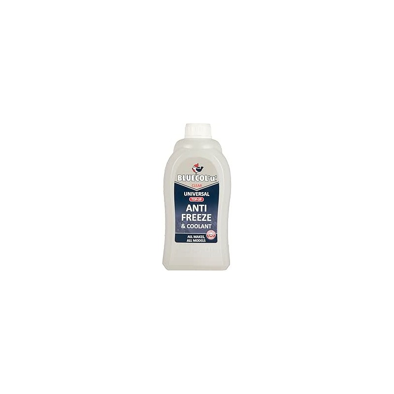 Bluecol - Antigel et Liquide de Refroidissement de complément Universel, pour Toutes Les Marques et modèles 1 Litre (Lot de 1)