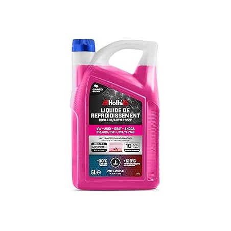 Holts HAFR0006B Liquide de Refroidissement Voiture et Antigel VW-Audi-Seat-Skoda G12, G12+, G12++, G13, G12 Evo Protection Longu