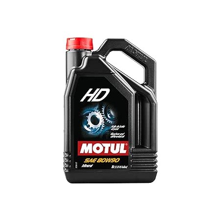 Motul 100105/74 Lubrifiant pour engrenage différentiel HD 80W90, 5 l