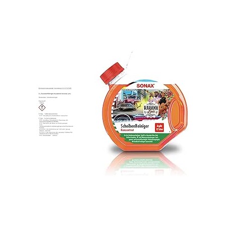 Lave-glace Havana Love concentré 3 l 4 pièces