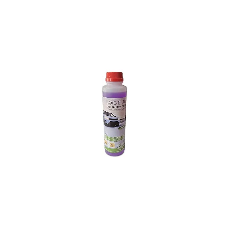 Liquide Lave-Glace CONCENTRÉ, À DILUER ÉTÉ/Hiver - 250 ML