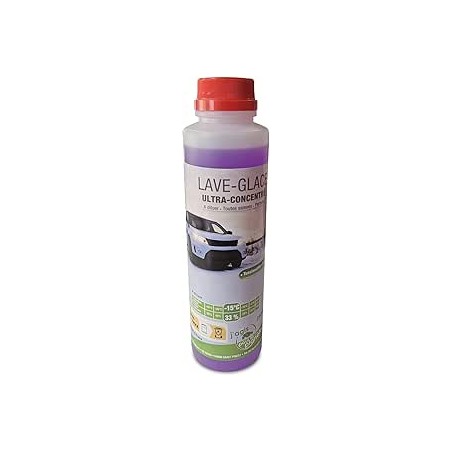 Liquide Lave-Glace CONCENTRÉ, À DILUER ÉTÉ/Hiver - 250 ML