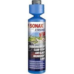 SONAX Xtreme Lave-Glace 1:100 (250 ML) concentré pour Nettoyage du système de Lave-Glace en été pour Une visibilité optimale | R