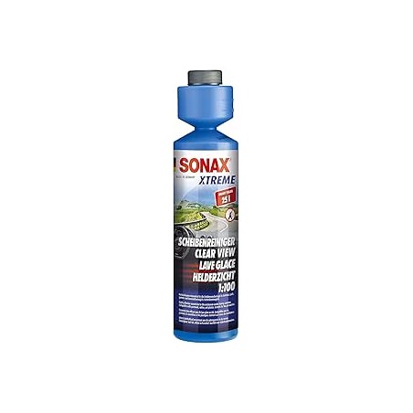 SONAX Xtreme Lave-Glace 1:100 (250 ML) concentré pour Nettoyage du système de Lave-Glace en été pour Une visibilité optimale | R