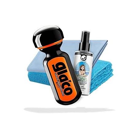 detailmate Kit de scellage Pare-Brise pour Voiture et Douche - Effet Lotus Soft99 Ultra Glaco Vitrifiant 70ml + nettoyant pour v