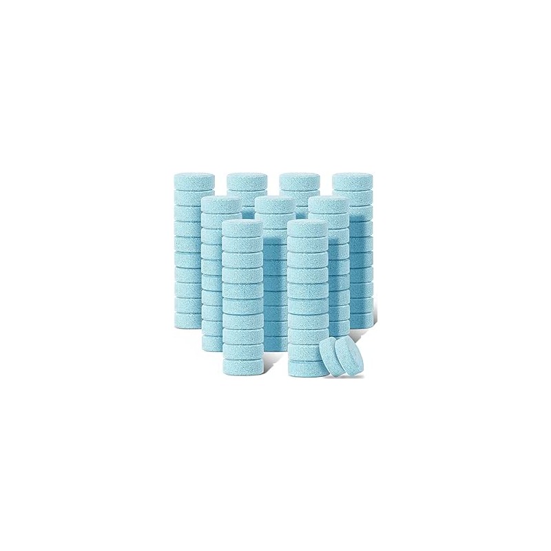 Boao Lot de 100 tablettes de nettoyage concentrées pour pare-brise de voiture, cuisine, fenêtre
