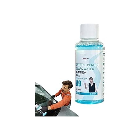 Liquide d'essuie-glace de voiture, 50 ml, liquide de lavage de pare-brise de voiture – Liquide de lavage doux pour vitres de voi