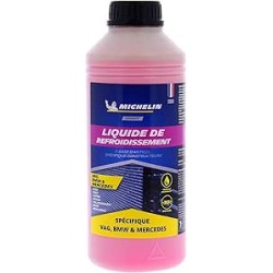 MICHELIN 009206 Liquide de Refroidissement, Rose, Adapté aux Normes VAG BMW Mercedes, 1L