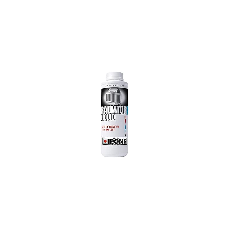 IPONE - Liquide de refroidissement Moto - Radiator Liquid - Protection Anti-Gel jusqu'à -38°C - Technologie Anti-corrosion - Eli